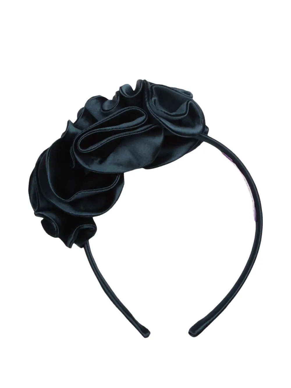 Jessie And James Kids' Ruffled Headband In Blue
