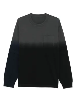 Sacai バイカラー Tシャツ | ブラック | FARFETCH JP