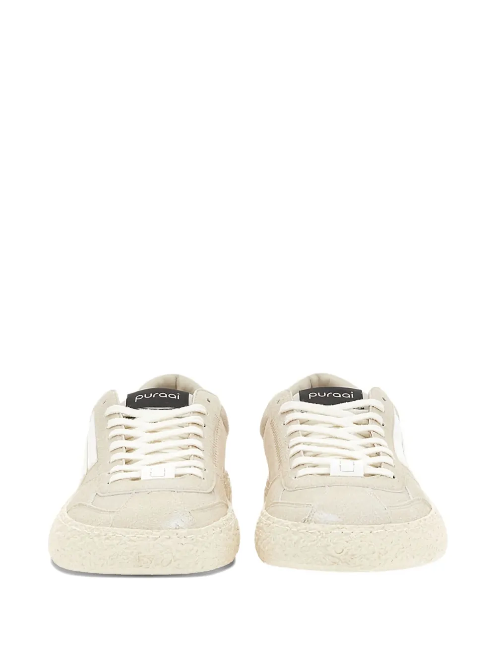 Puraai label sneakers Beige