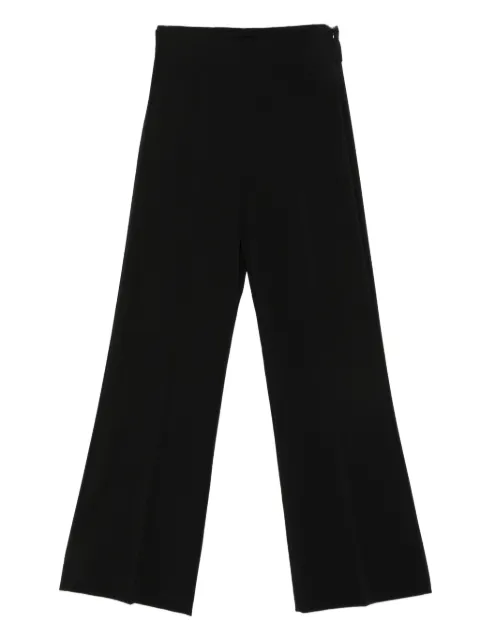 Patrizia Pepe logo-plaque trousers