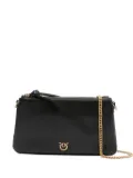 PINKO double-zip leather cross-body bag - Black