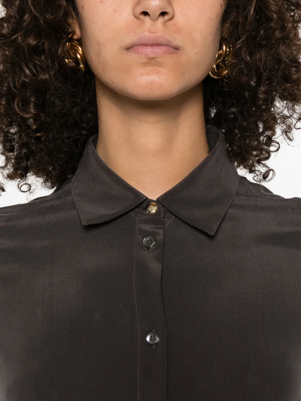 PINKO Button-down blouse Grijs