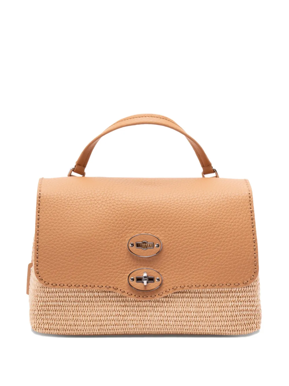 Zanellato Postina leather shoulder bag - Toni neutri