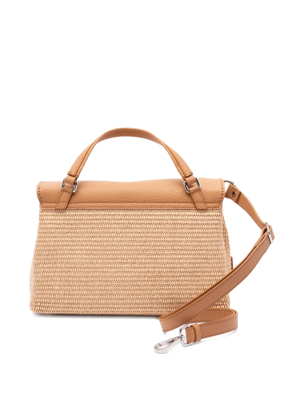 Zanellato Postina leren schoudertas Beige