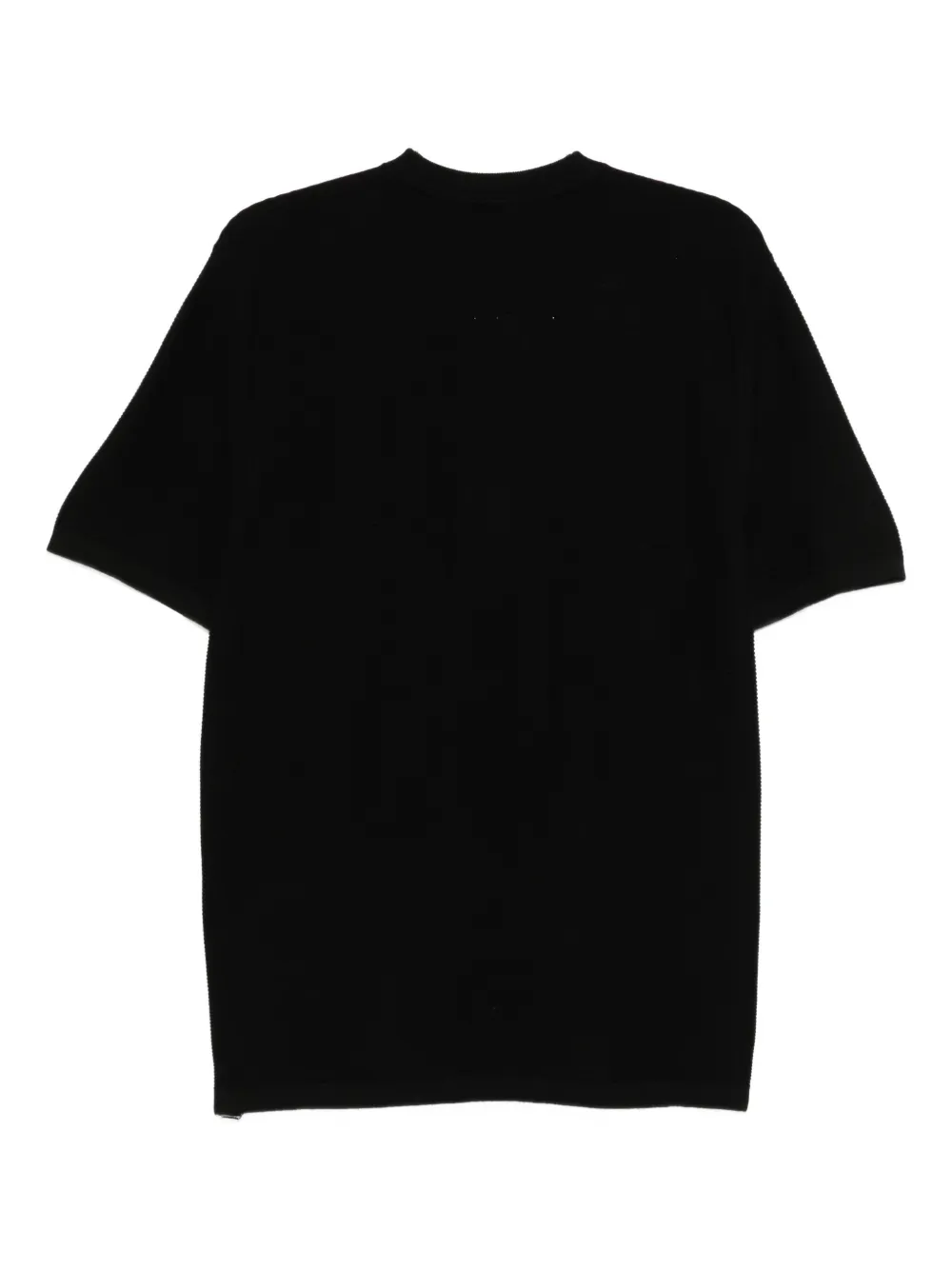 BOSS T-shirt met logoprint - Zwart