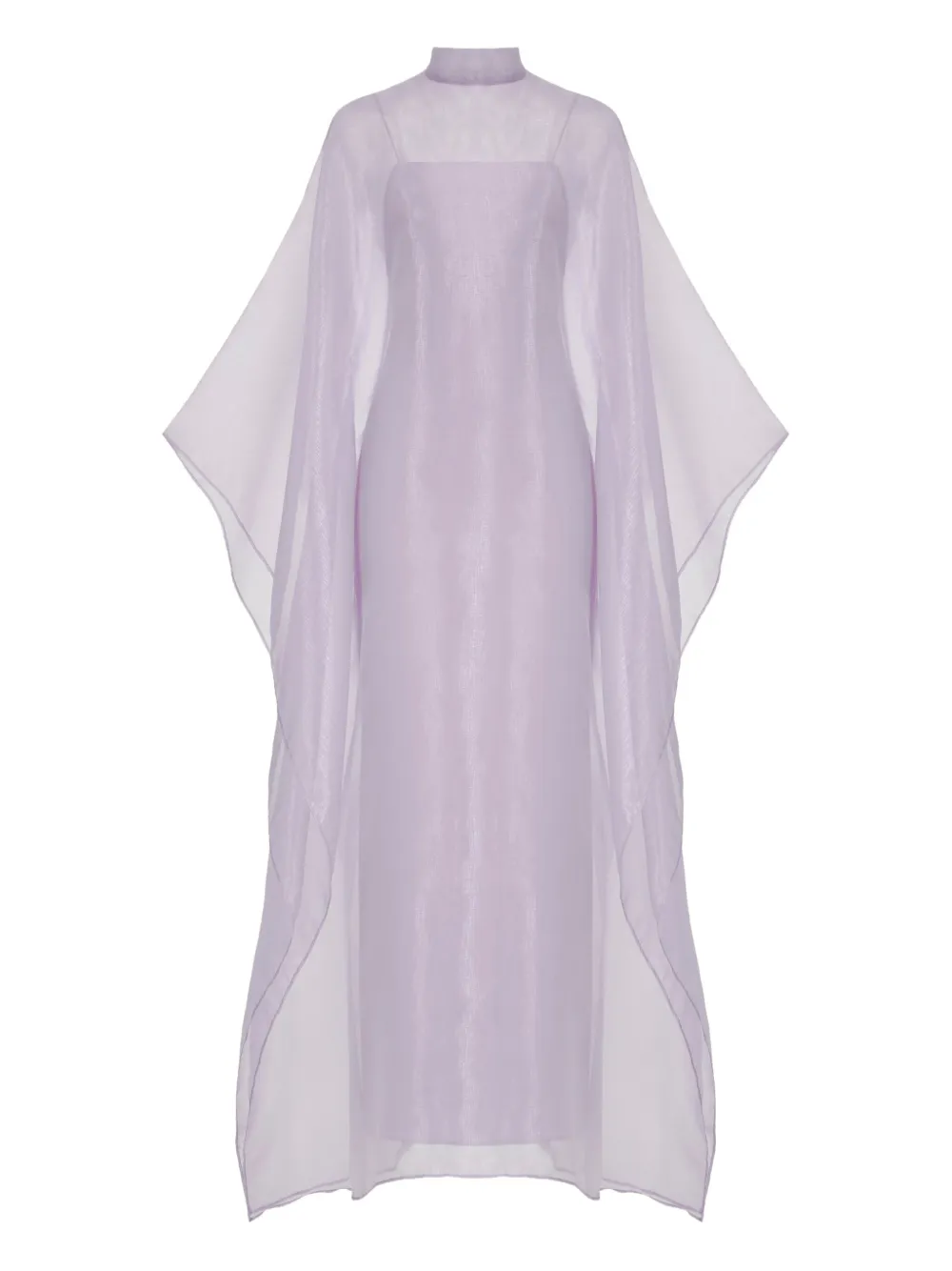 Taller Marmo Iris long-sleeve maxi dress | Purple | Image 1