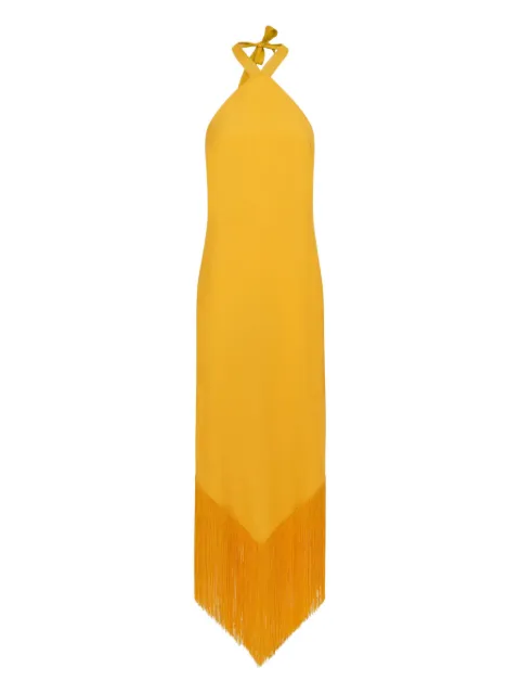 Taller Marmo Nina fringed-hem maxi dress