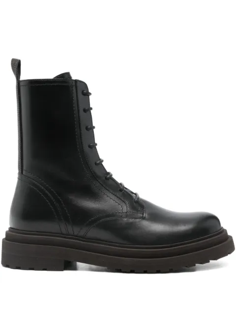 Brunello Cucinelli botas biker lisas