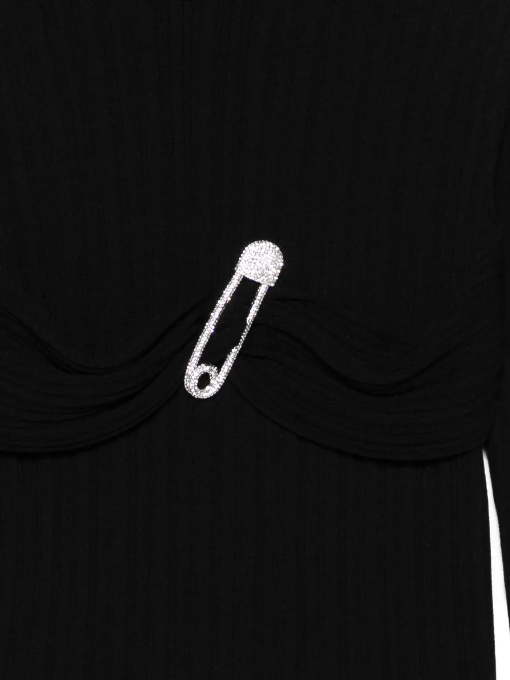 Giuseppe Di Morabito Trui verfraaid met kristallen Zwart