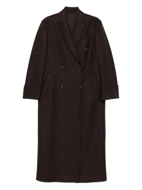 Brunello Cucinelli double-breasted buttoned coat