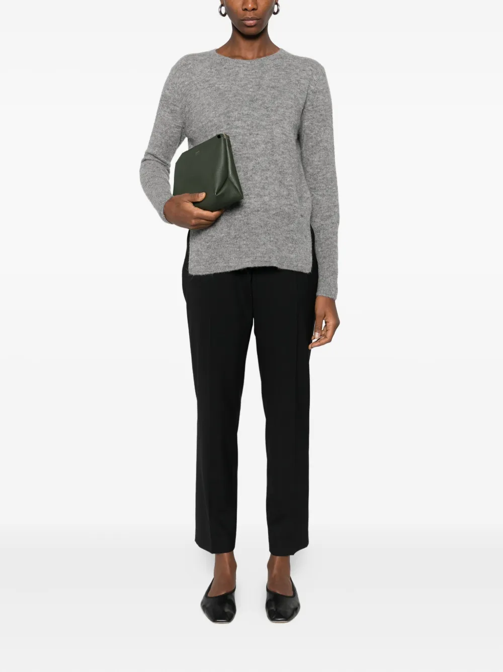 Herno round-neck long-sleeve sweater | Knitted Sweaters | Image 2