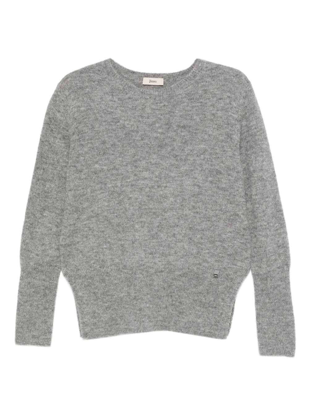 Herno round-neck long-sleeve sweater | Grey | Image 1