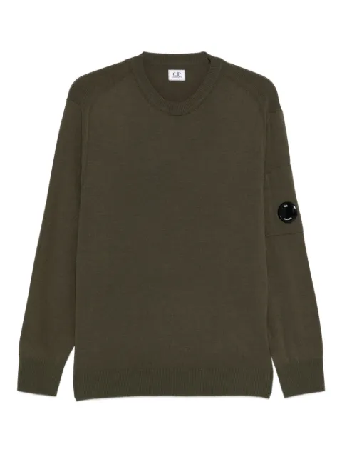 C.P. Company suéter con detalle de lente