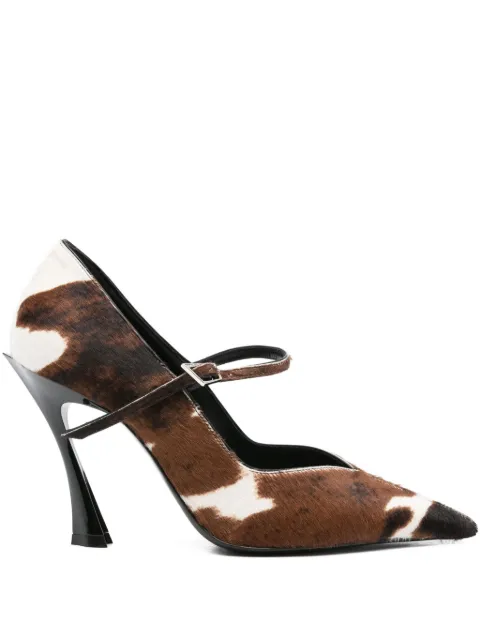Mugler 95mm Fang pointed-toe pumps