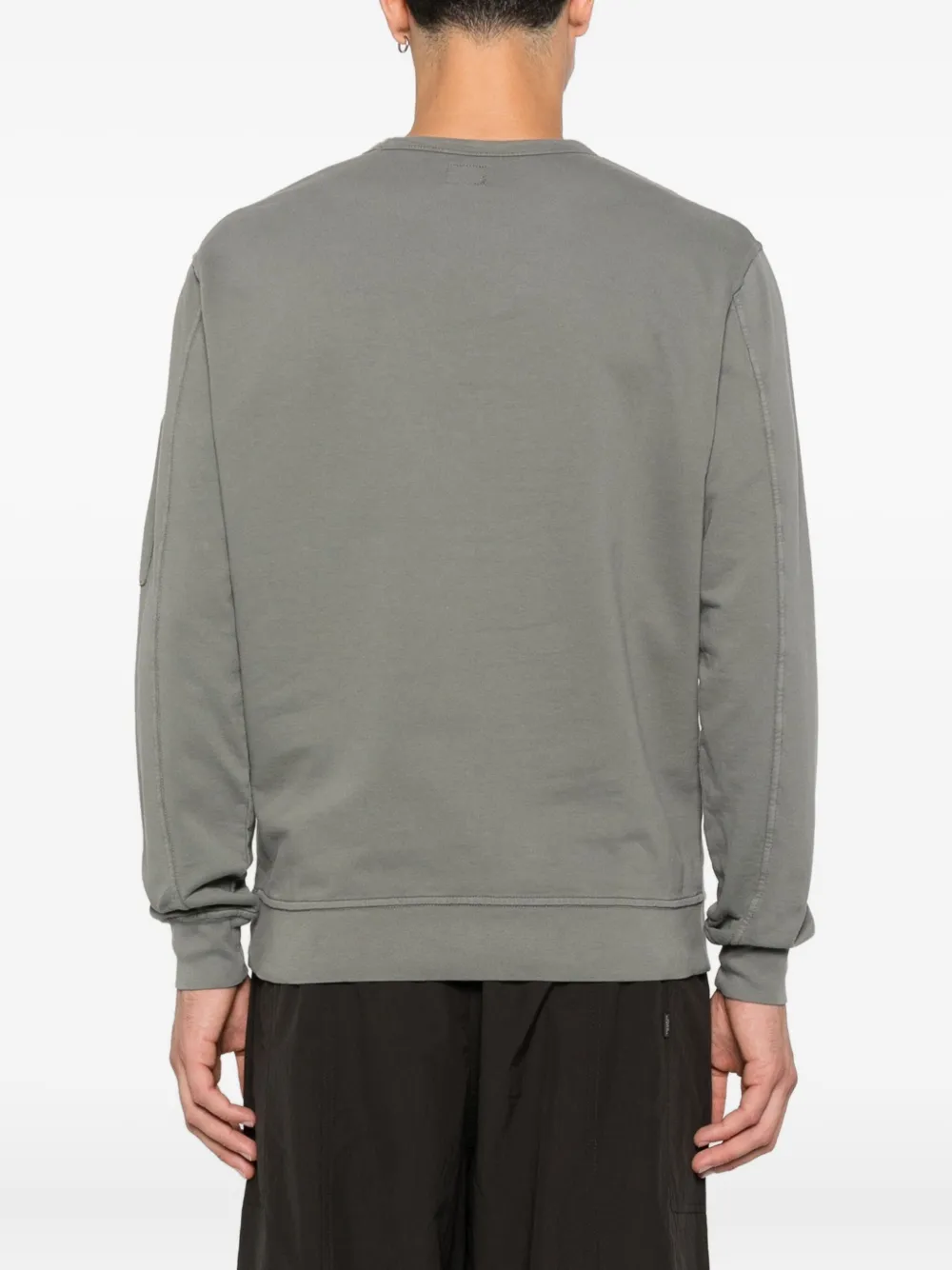C.P. Company Sweater met Lens-detail Grijs