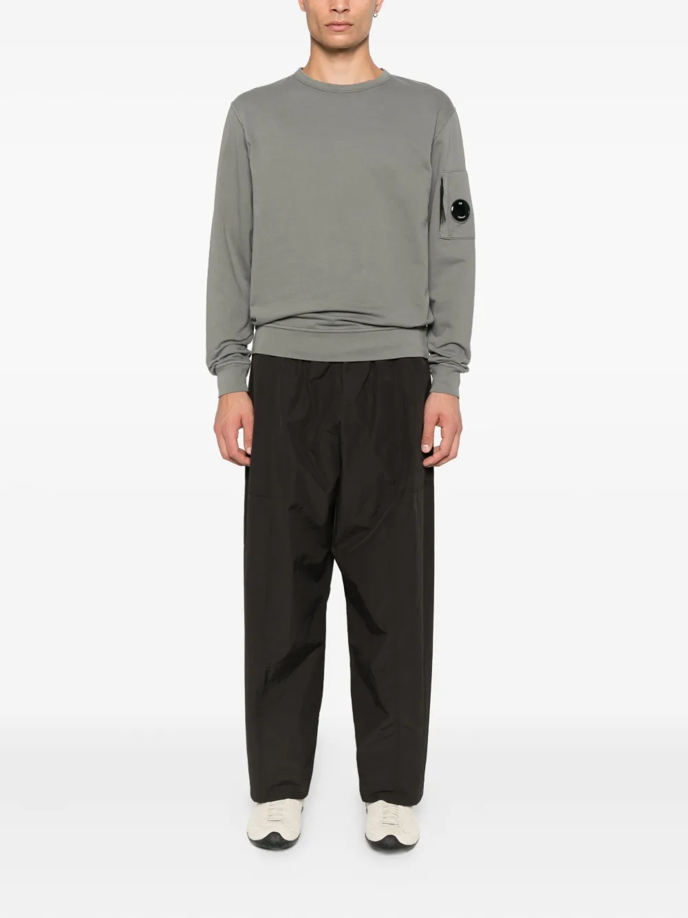 C.P. Company lens-detail sweatshirt - Grijs