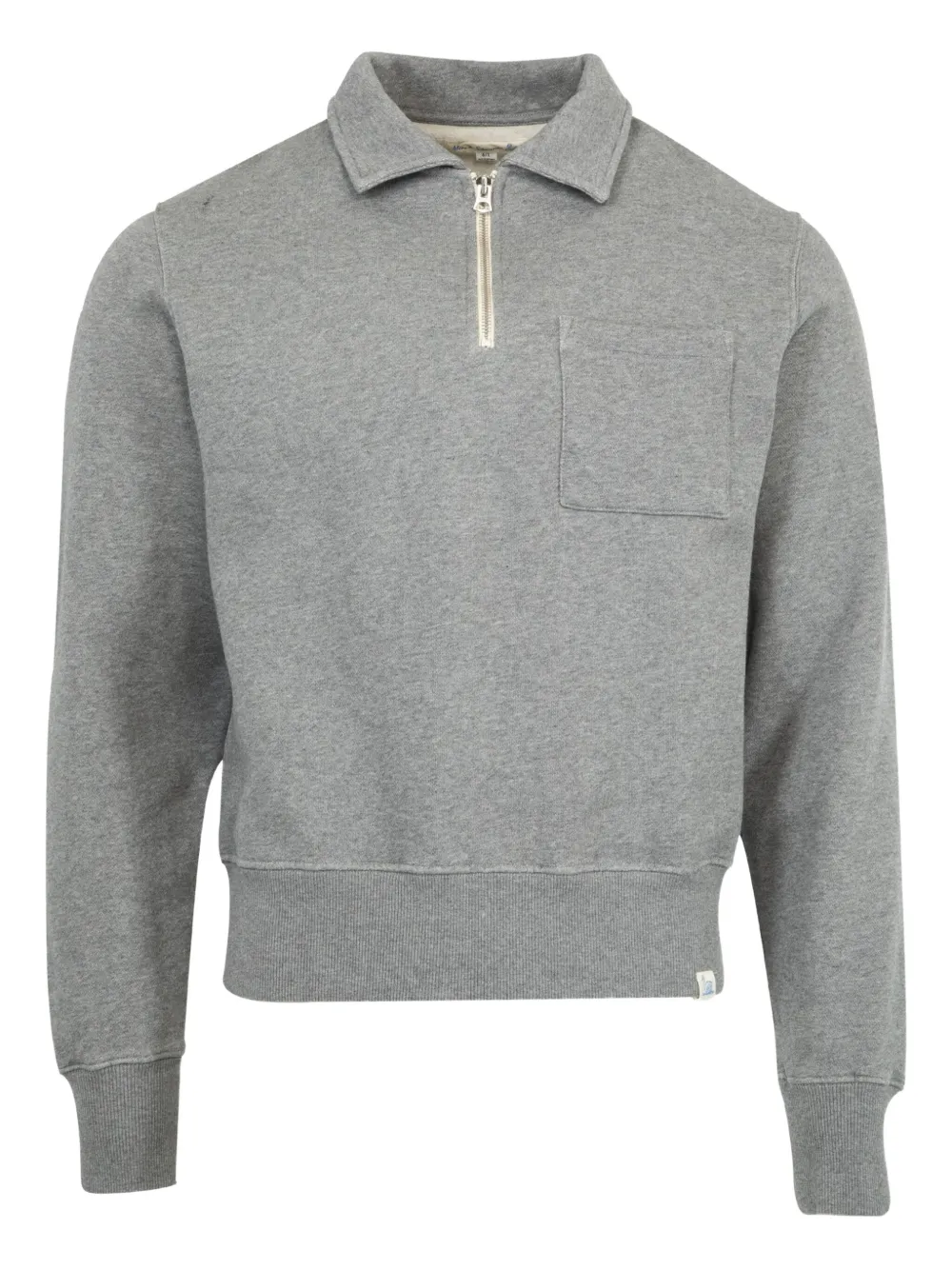 Merz B. Schwanen zip-collar sweatshirt | Grey | Image 1