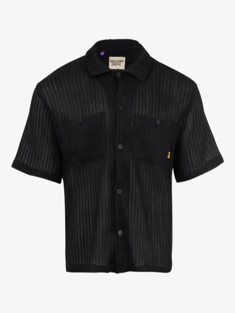 GALLERY DEPT. Playground ribbed short-sleeve shirt
