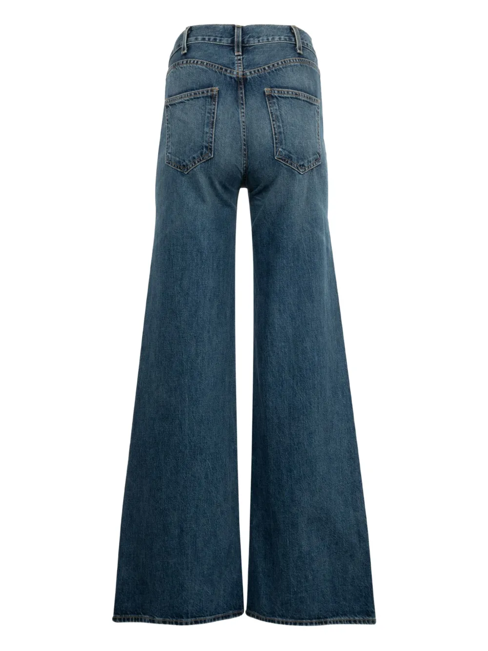 Nili Lotan Marlene Wide-leg Jeans In Blue