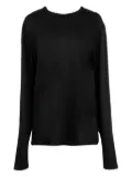 Gabriela Hearst Pacific long-sleeve tee - Black