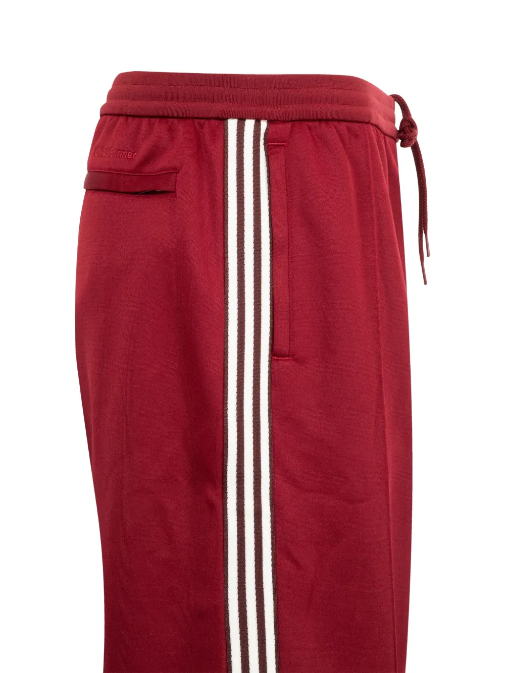 adidas Trainingsshorts met streepdetail Rood