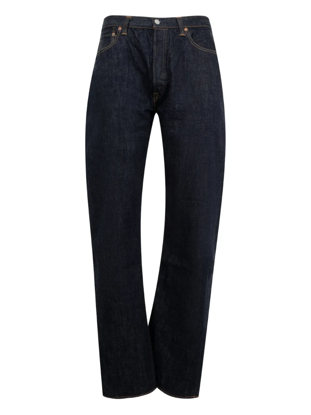 Fullcount logo-patch jeans | Blue | Image 1