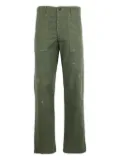 Fullcount Master utility-pocket trousers - Green