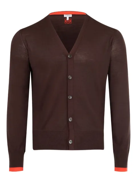 LOEWE buttoned V-neck cardigan