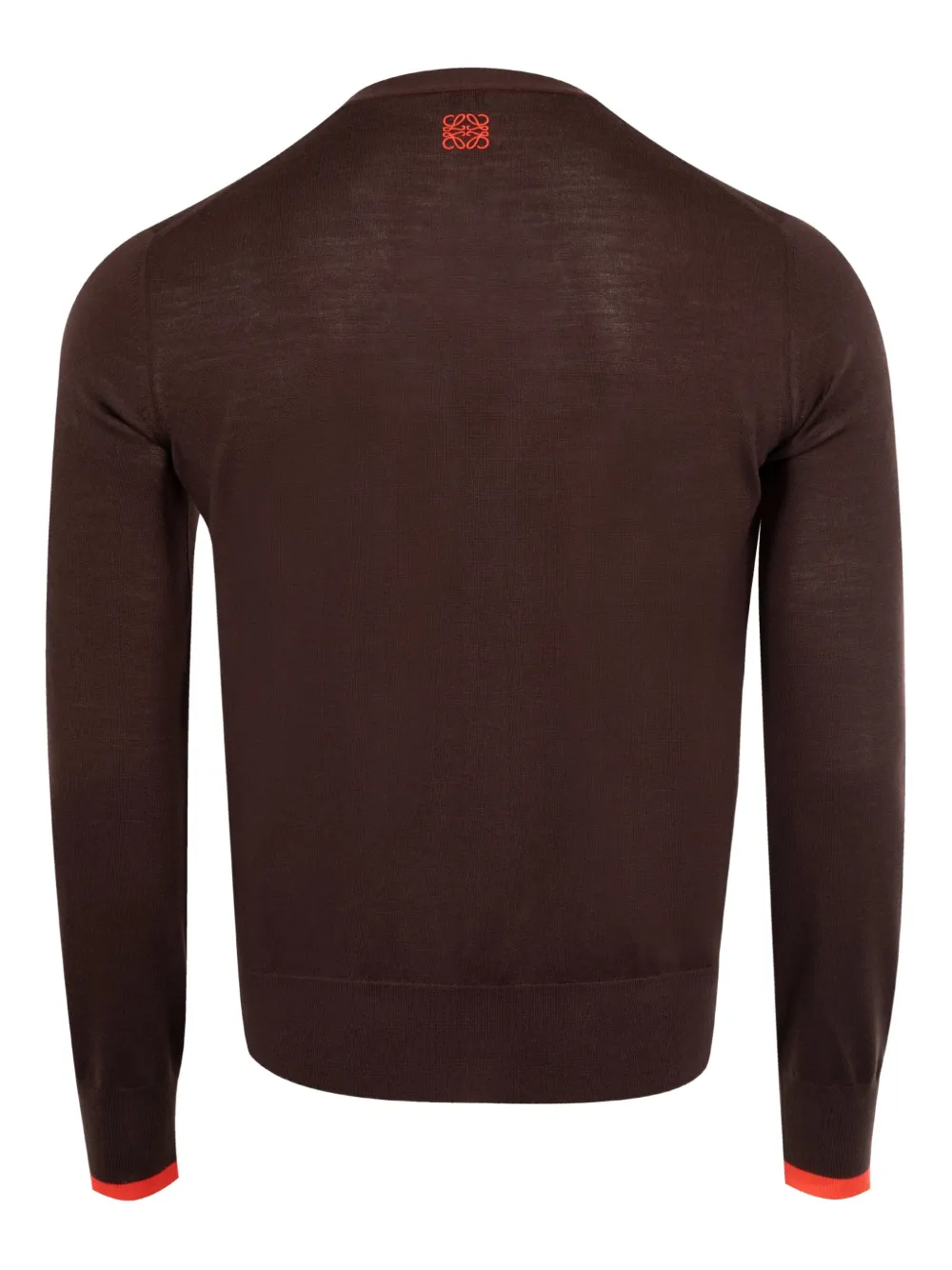 LOEWE Vest met V-hals Bruin