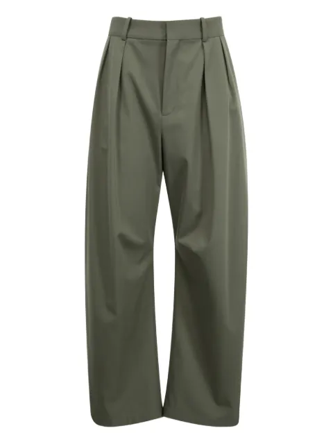 LOEWE pleated barrel trousers