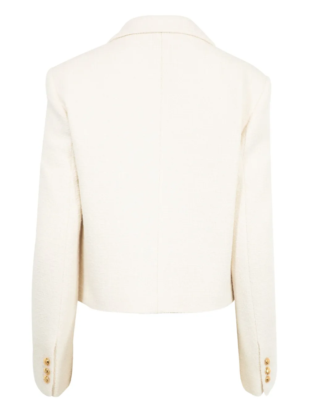 Nili Lotan Soren gold-button tweed jacket Beige