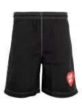 Human Made heart-logo swim shorts - Blue
