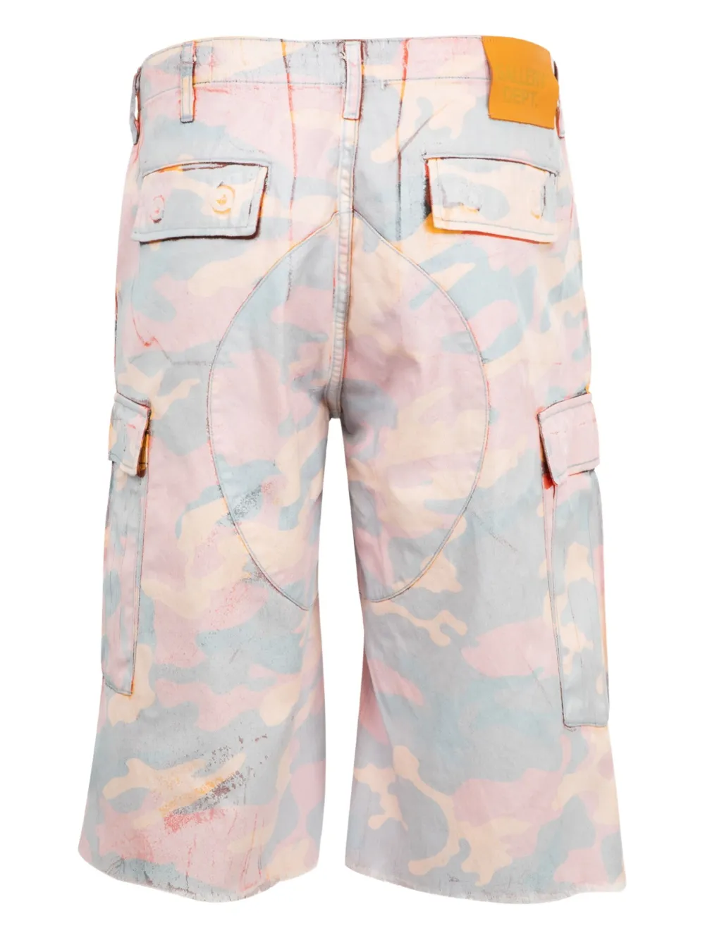 Gallery Dept. Camo Cargo Shorts In Multi