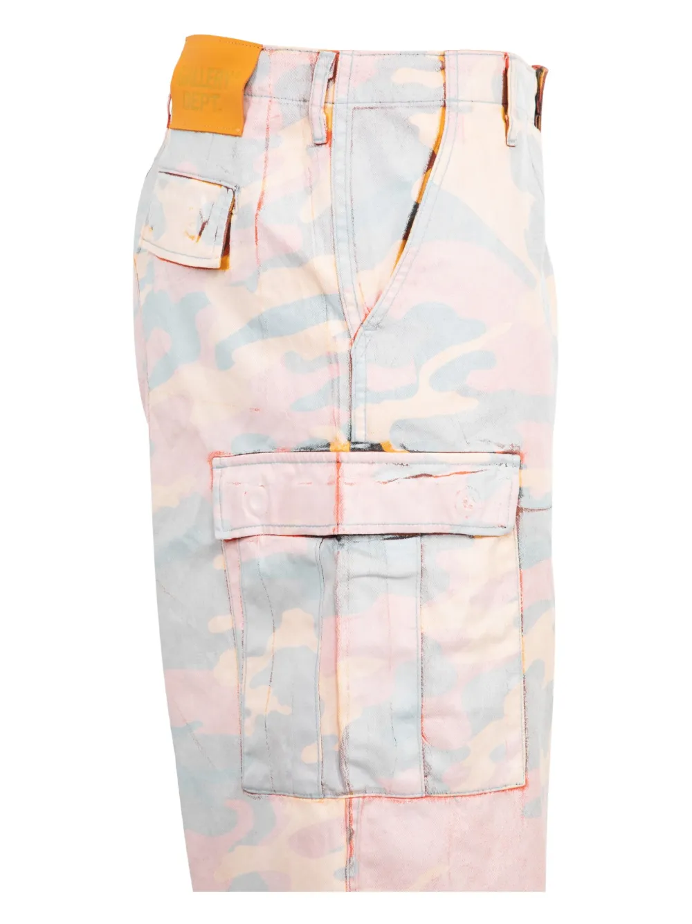 Gallery Dept. Camo Cargo Shorts In Multi