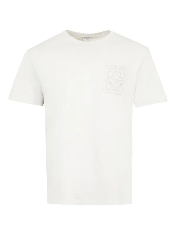 LOEWE logo-embroidered T-shirt | FARFETCH
