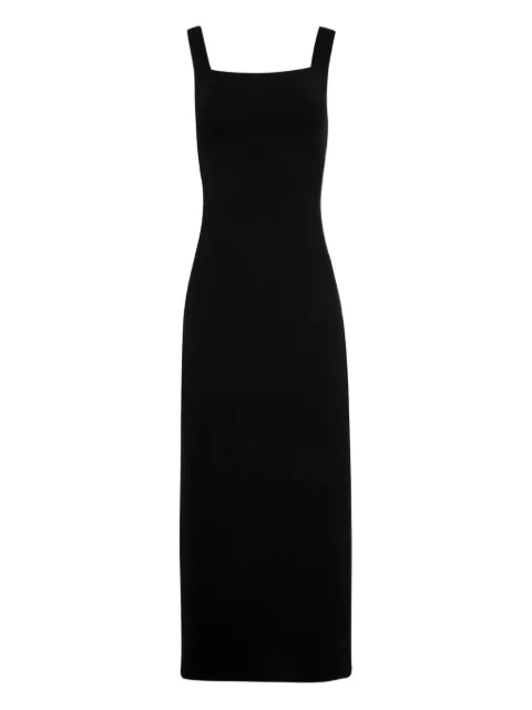 KHAITE Dixi square-neck midi dress