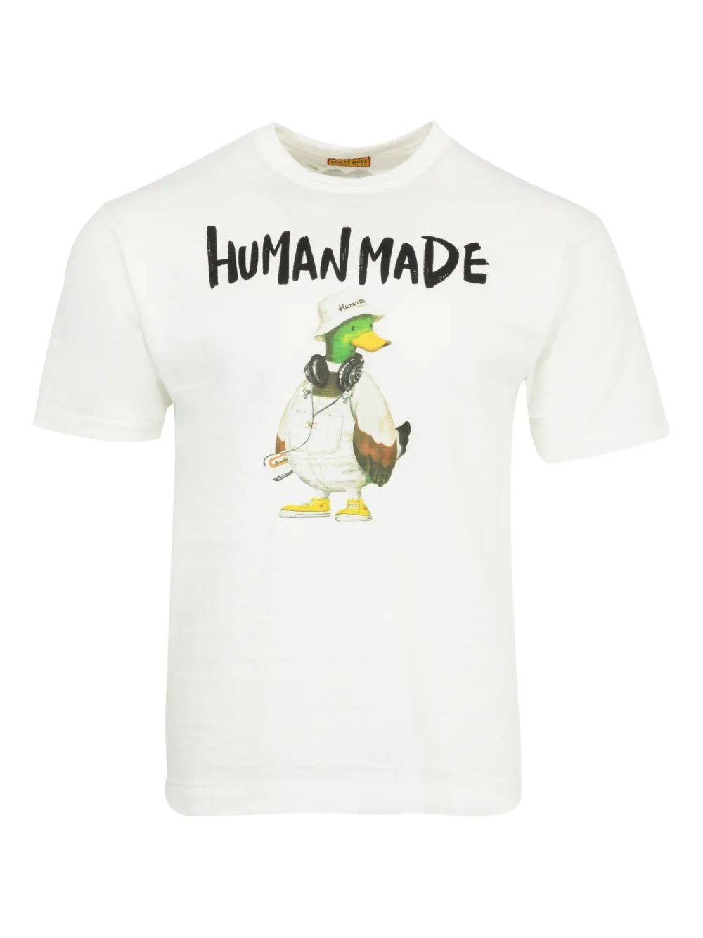 Human Made duck graphic T-shirt - ホワイト Human Made duck graphic T-shirt - ホワイト