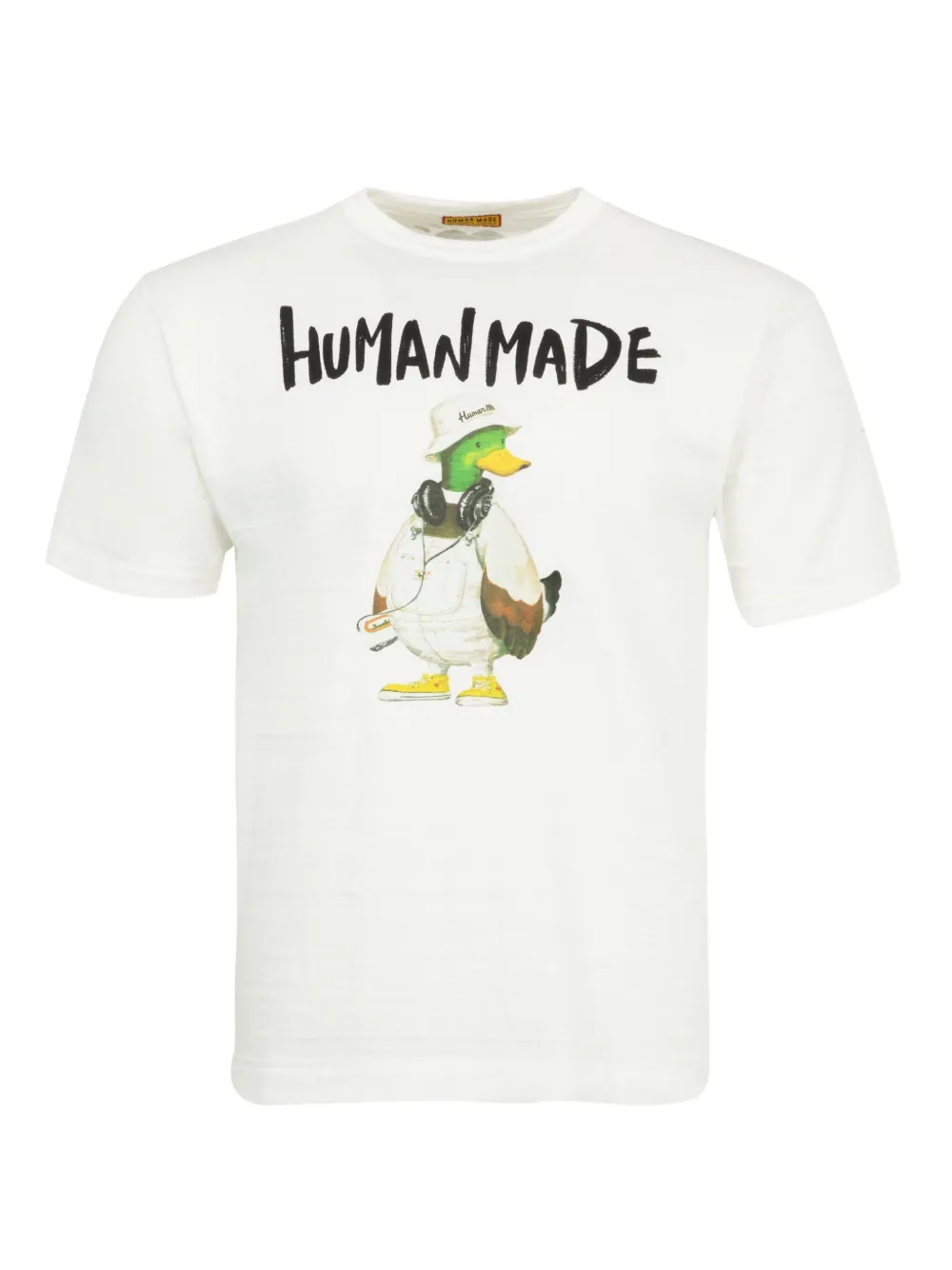 Human Made duck graphic T-shirt Wit