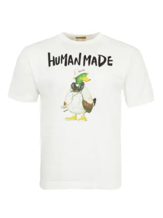 Human Made duck-graphic T-shirt | ホワイト | FARFETCH JP