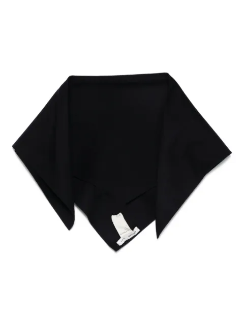 Carven triangular wool scarf