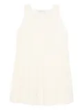 Carven sleeveless round-neck dress - Neutrals