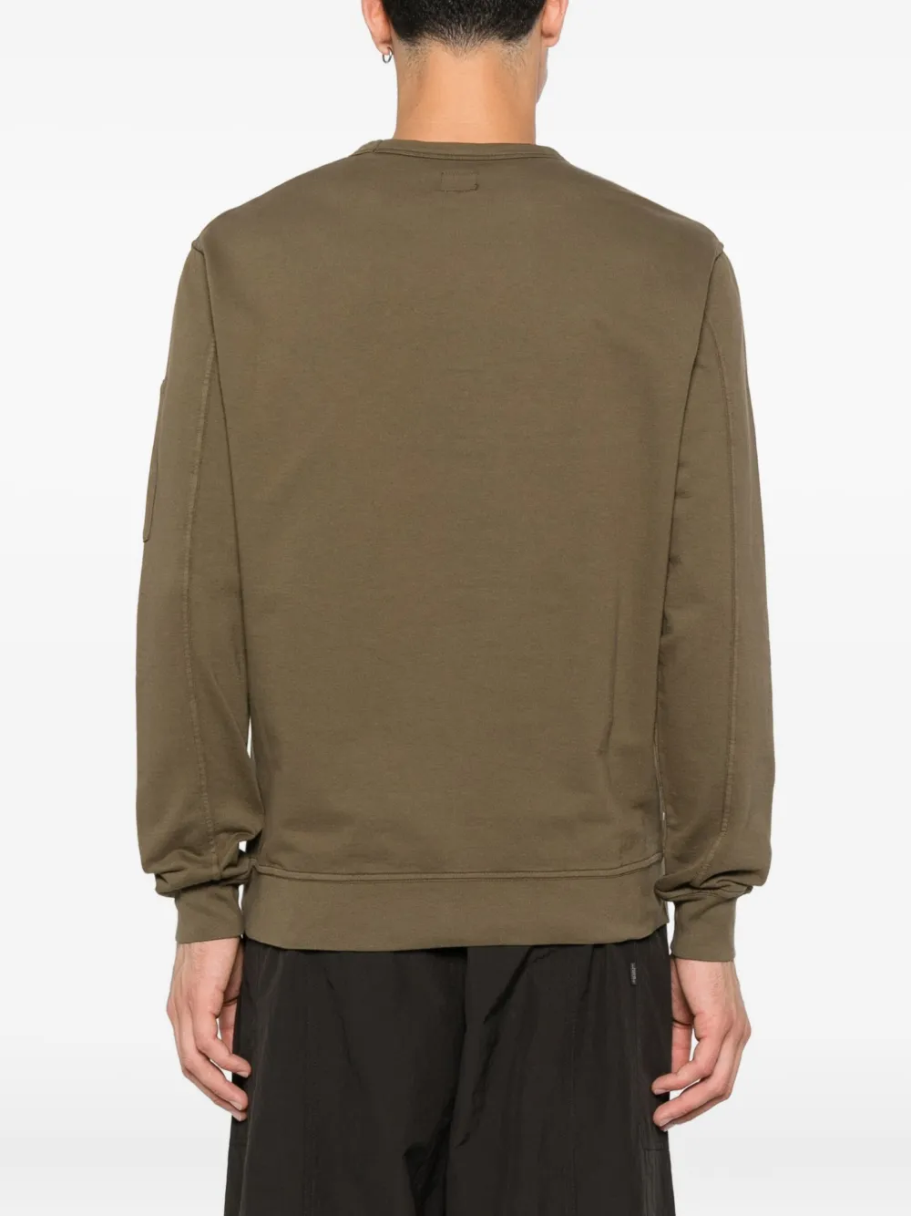 C.P. Company Sweater met Lens-zak Groen