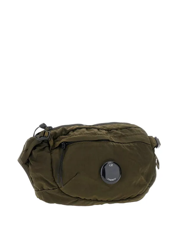 Company Logo Zip Belt Bag Green FARFETCH MY