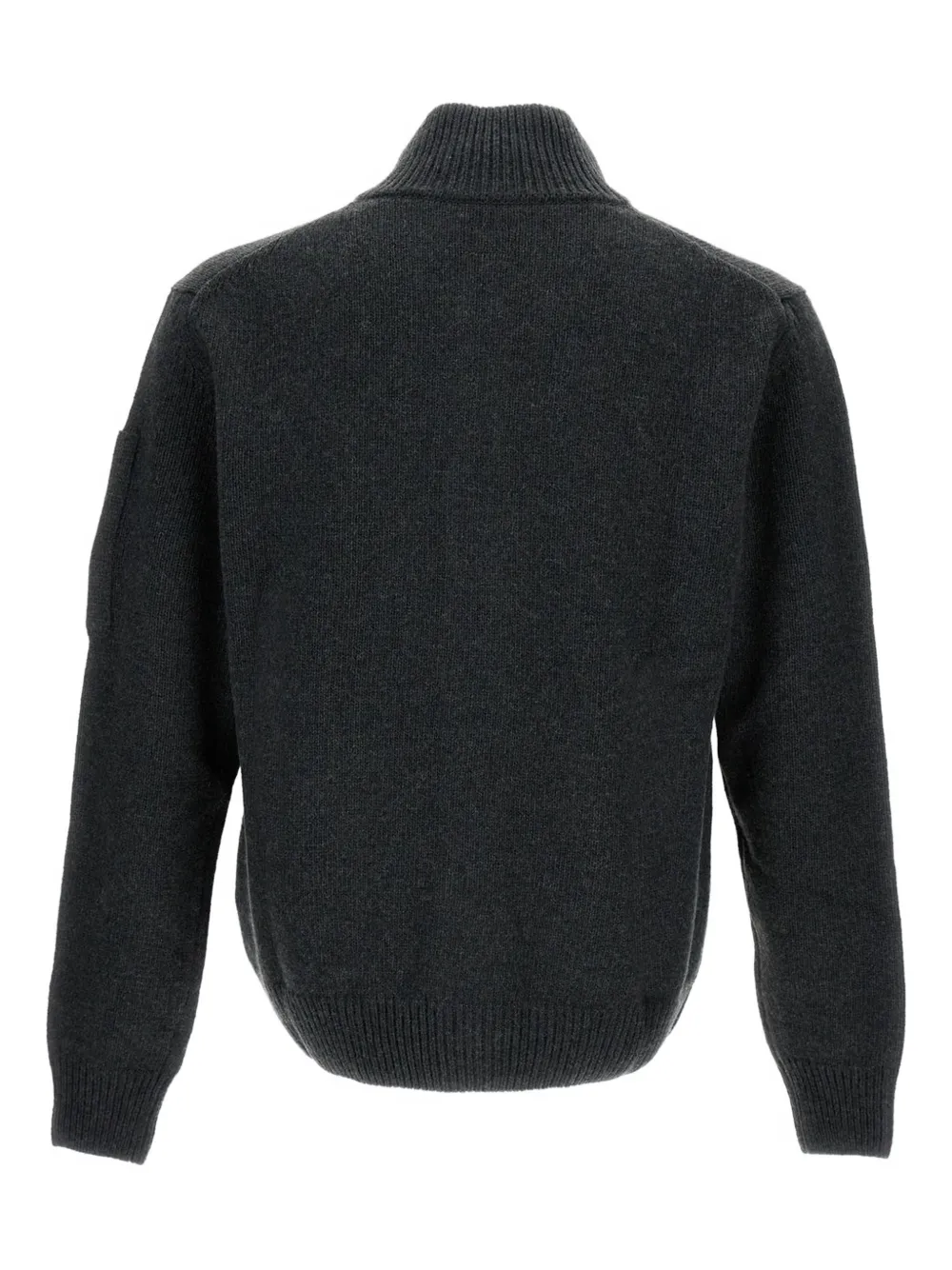 C.P. Company Vest met hoge hals en zak Grijs