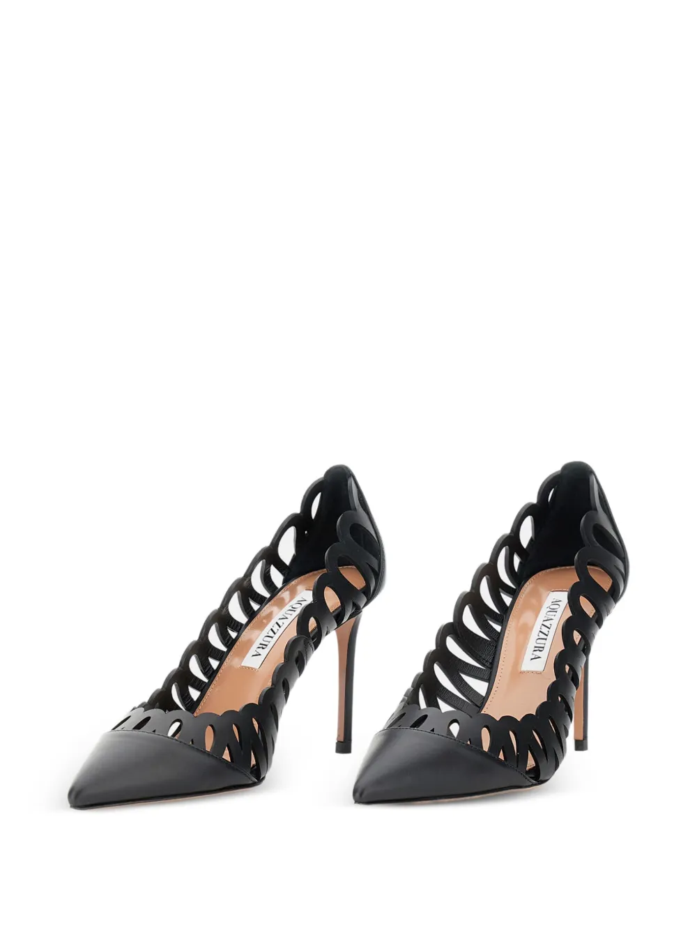 Aquazzura Pumps met puntige neus Zwart