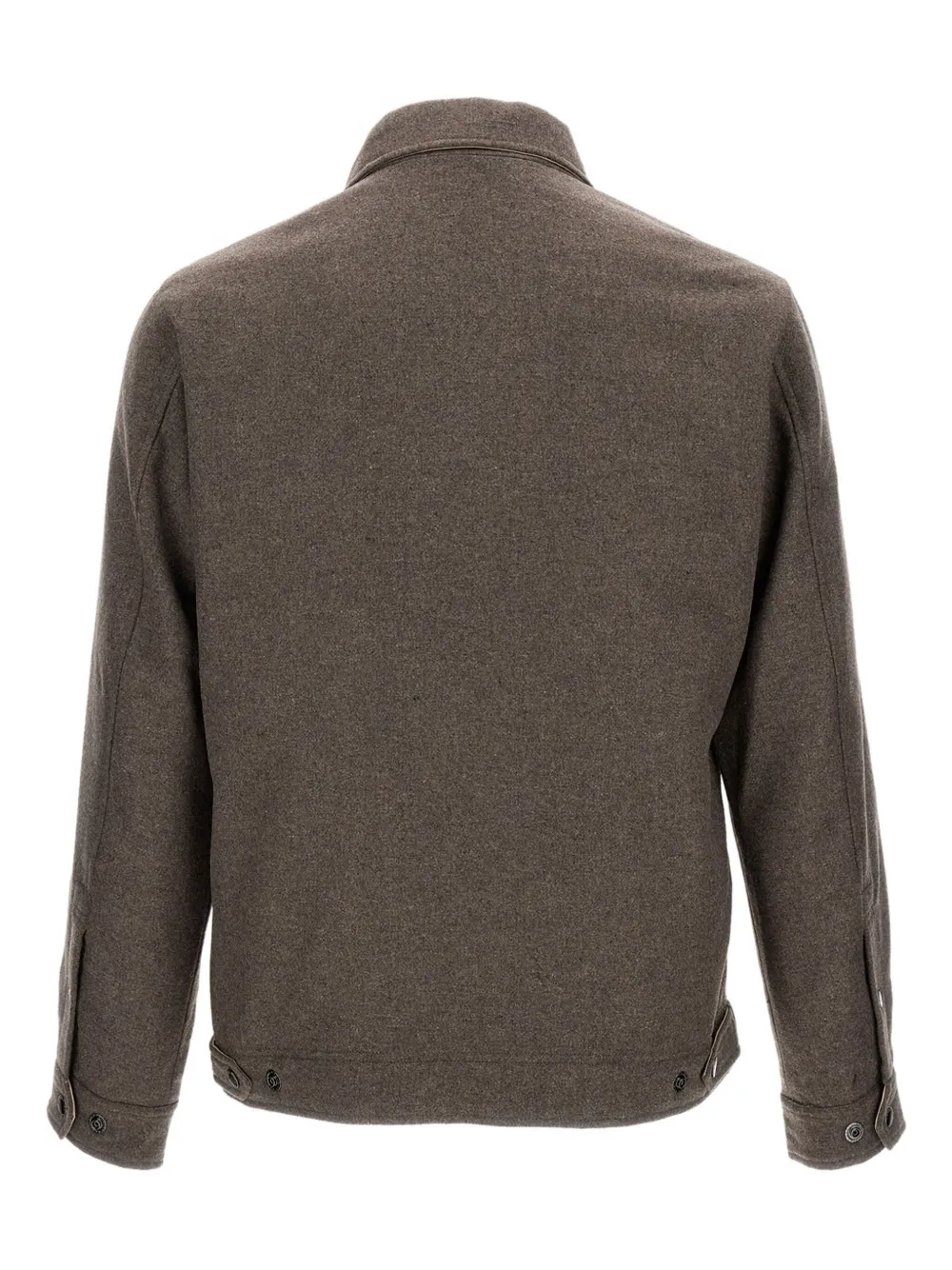 Woolrich Wollen shirtjack Beige