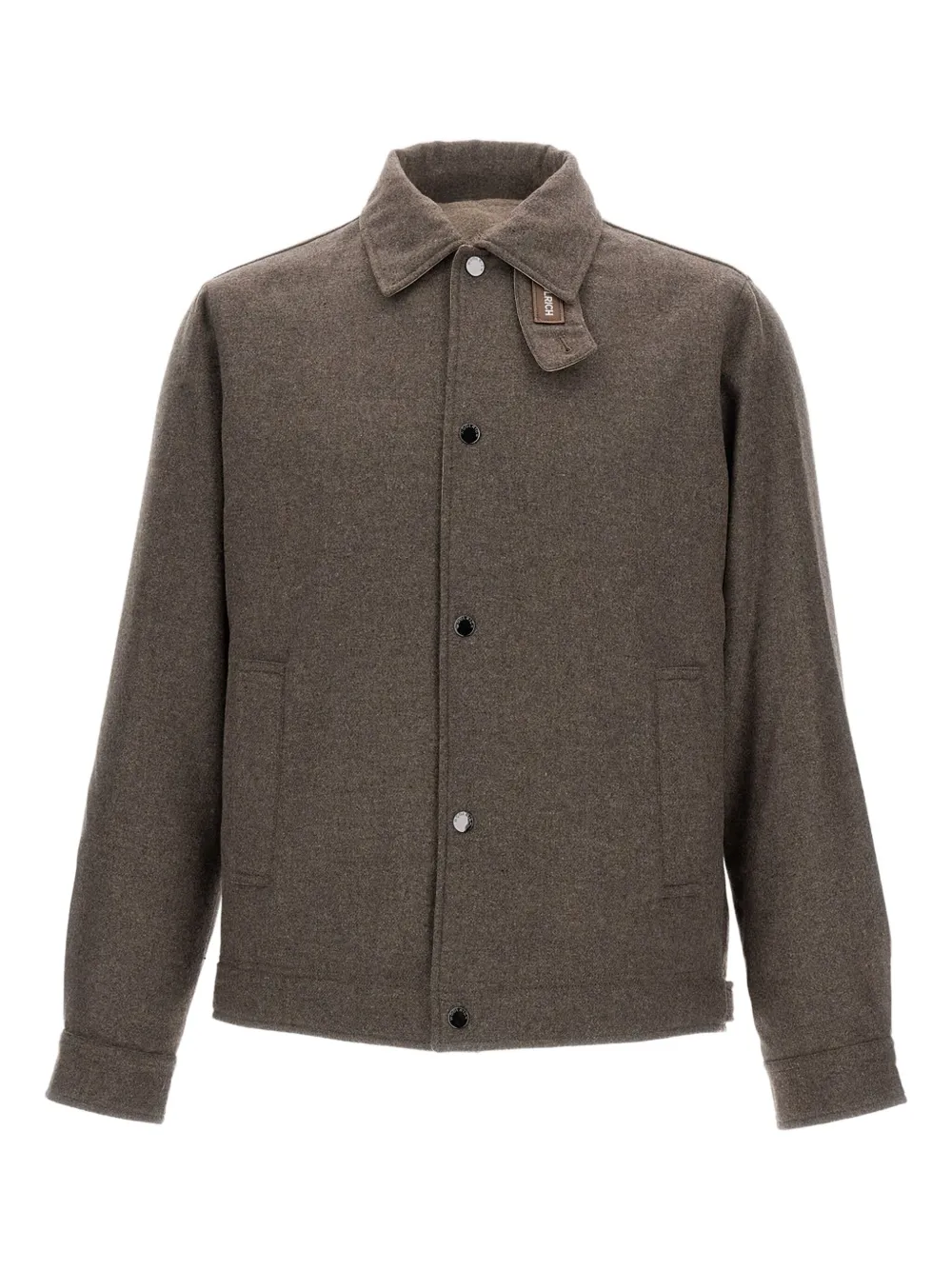 Woolrich wool blend shirt jacket | Neutrals | Image 1