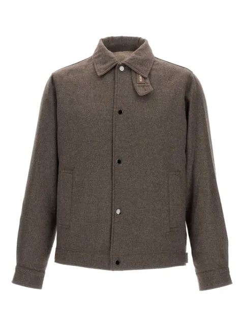 Woolrich wool blend shirt jacket