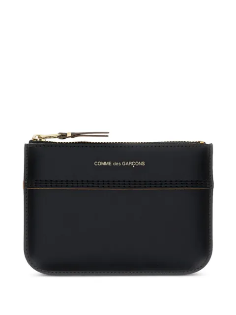 Comme Des Garçons Play logo zip wallet