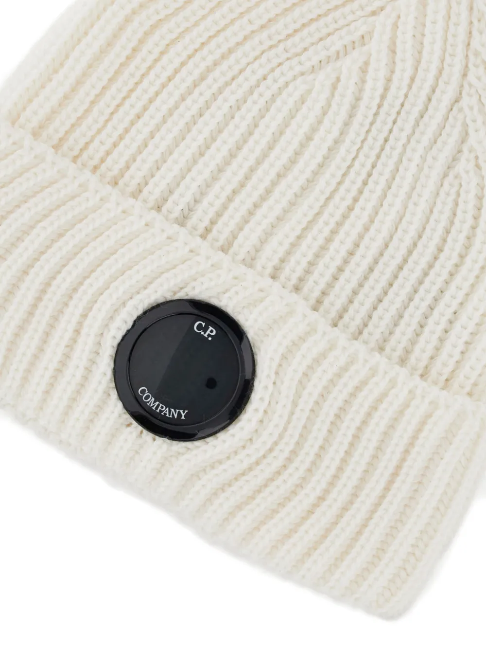 C.P. Company Muts met Lens-detail Wit